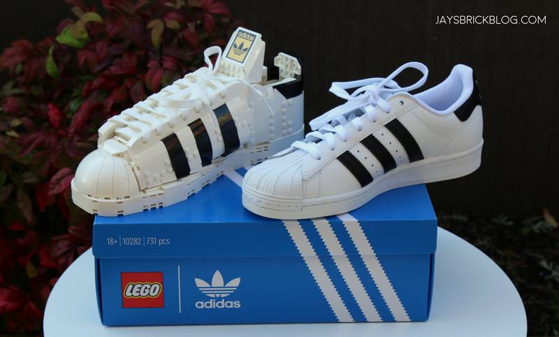 Adidas y Lego se unen y lanzan versión clásica de los tenis Superstar