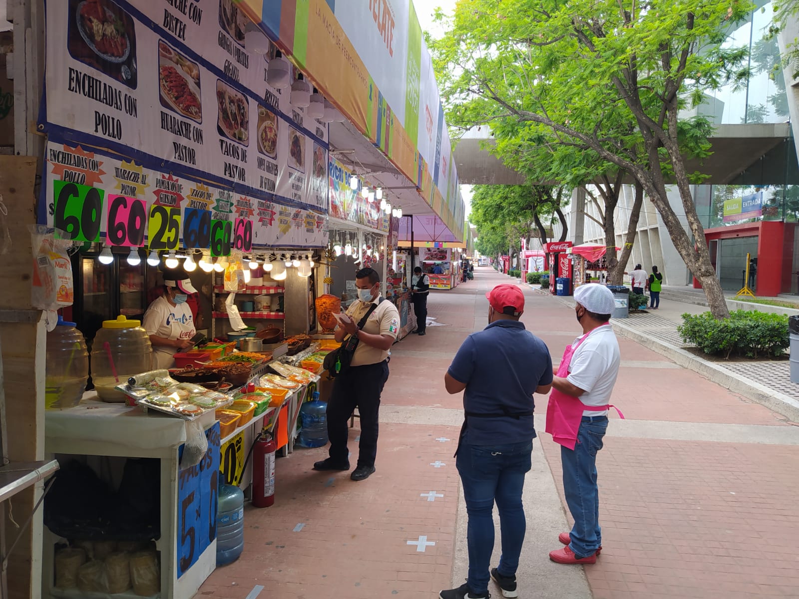 Mantienen Fiscalización orden sanitaria en Feria de Verano
