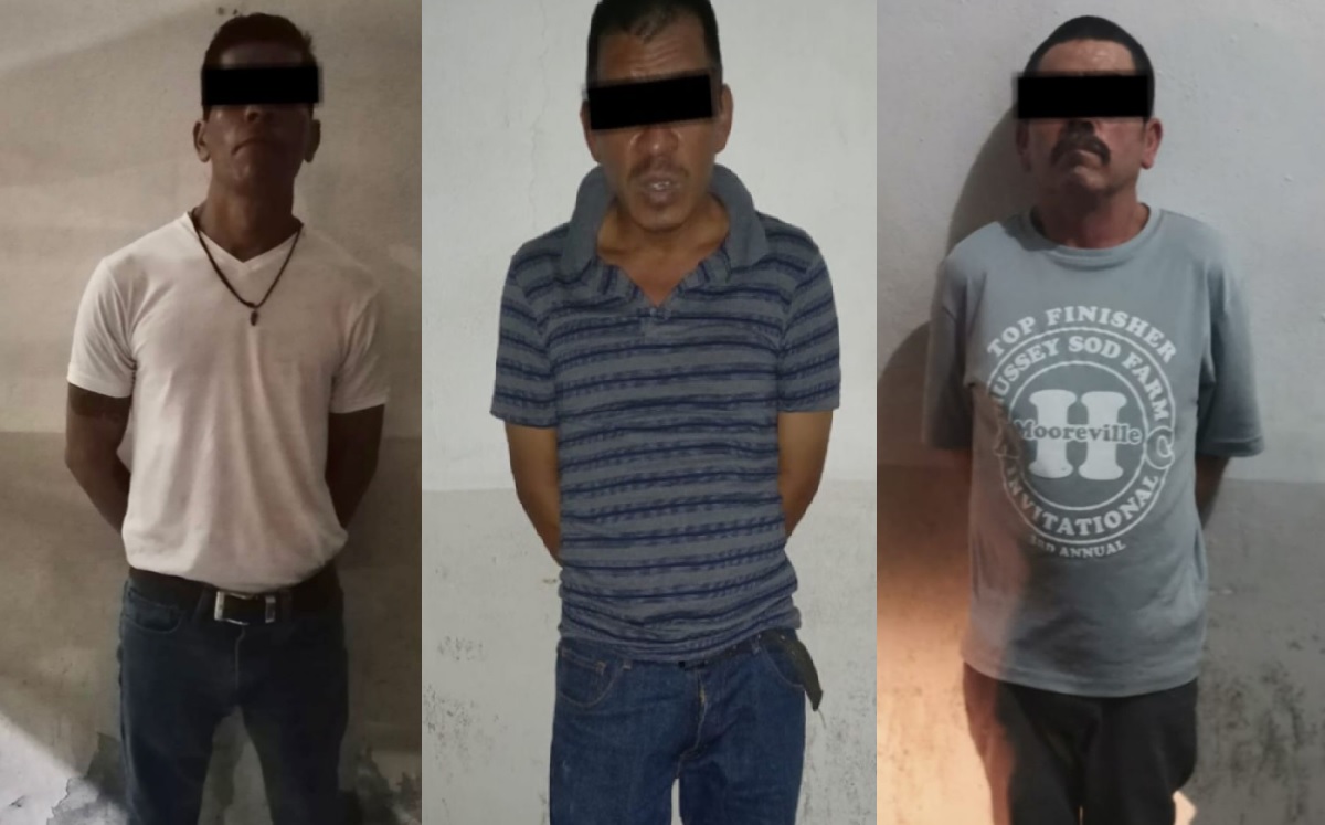 Detienen a 3 hombres por intento de feminicidio y abuso en Guadalupe