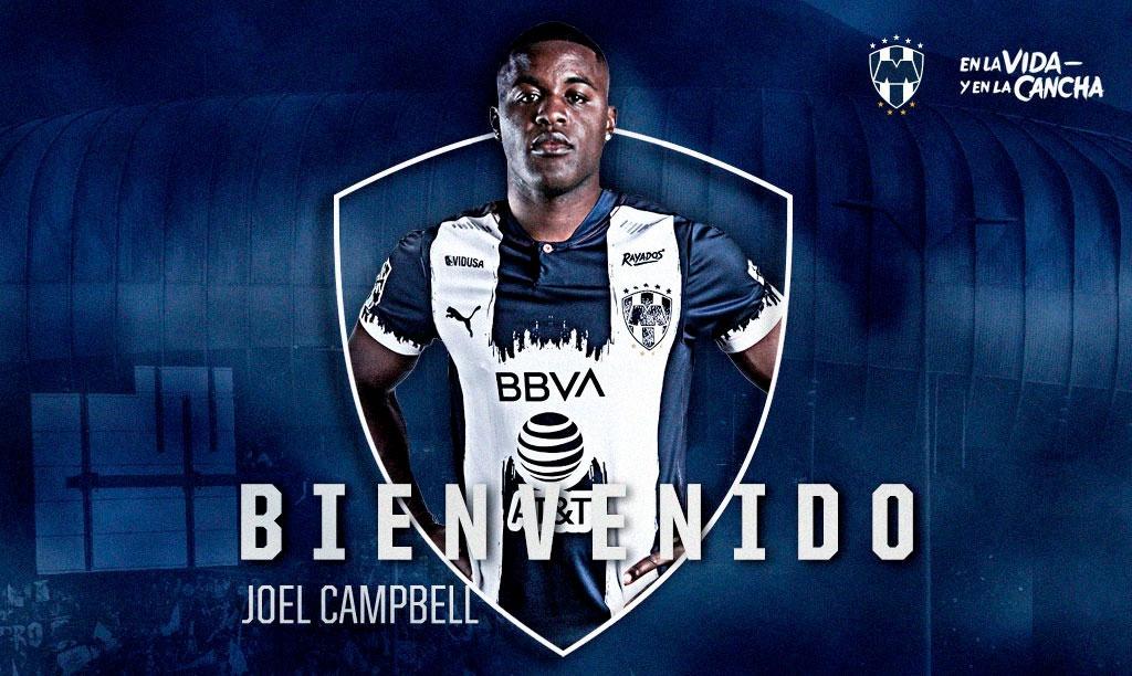 Rayados presenta a Joel Campbell