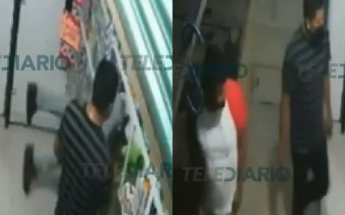 Sujeto se mete por el mostrador para asaltar farmacia en Ecatepec