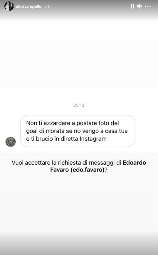 La mujer de Álvaro Morata publica los insultos y amenazas recibidas en redes