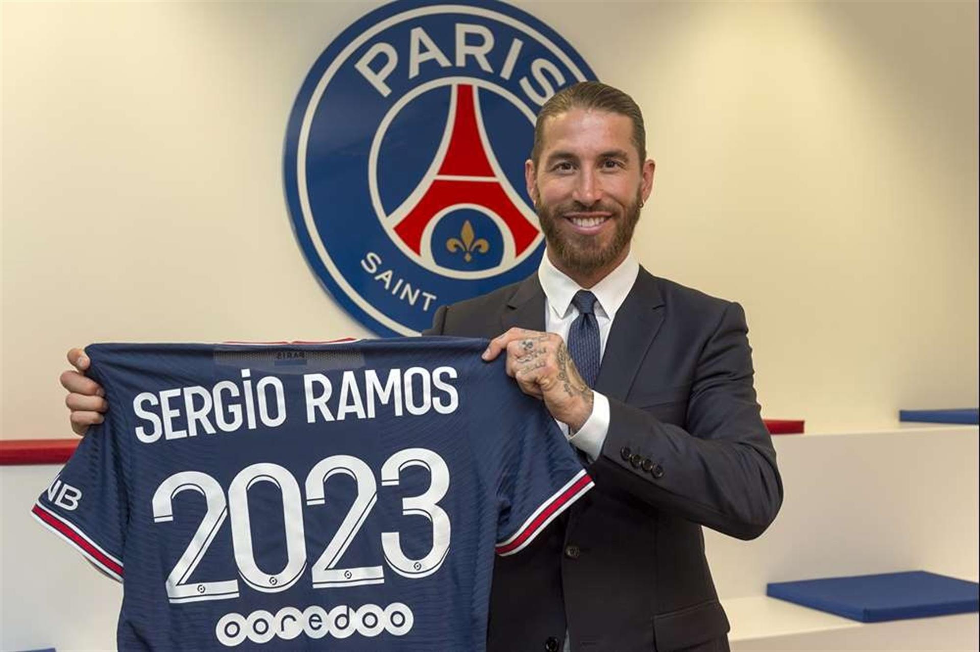 Sergio Ramos ficha por el PSG por dos temporadas