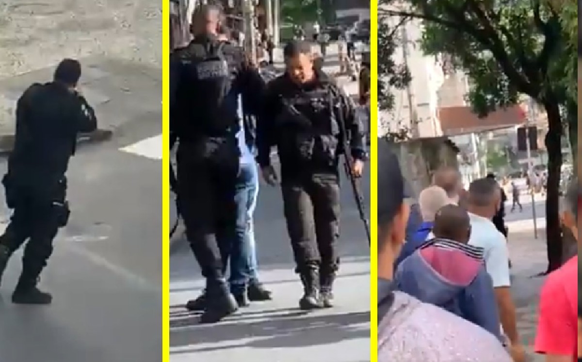 Aplauden a policías tras abatir a ladrón que tenía a mujer como rehén (VIDEO)