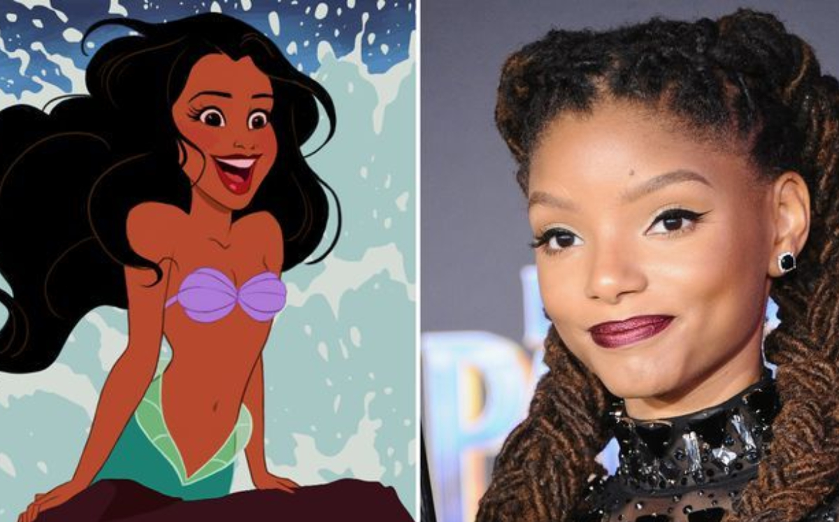 Halle Bailey comparte su primera imagen como Ariel en el remake live-action de 'La Sirenita'