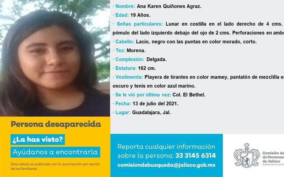 CEDHJ emite medidas cautelares por desaparición de estudiante de la UdeG
