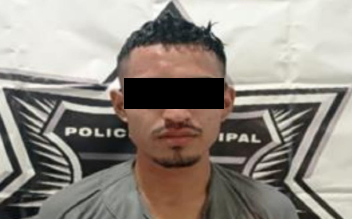 Hombre es detenido por golpear a su mujer y a su tío que intentó defenderla