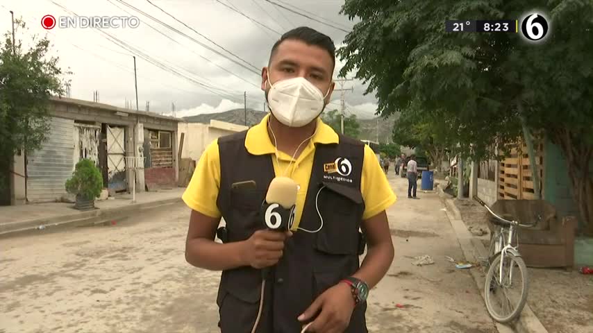 Vecinos de Zaragoza Sur denuncian recibir aguas turbias en la colonia 