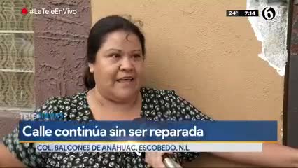 Telediario noticia Daños por ‘Hanna’ permanecen en la colonia Balcones de Anáhuac 