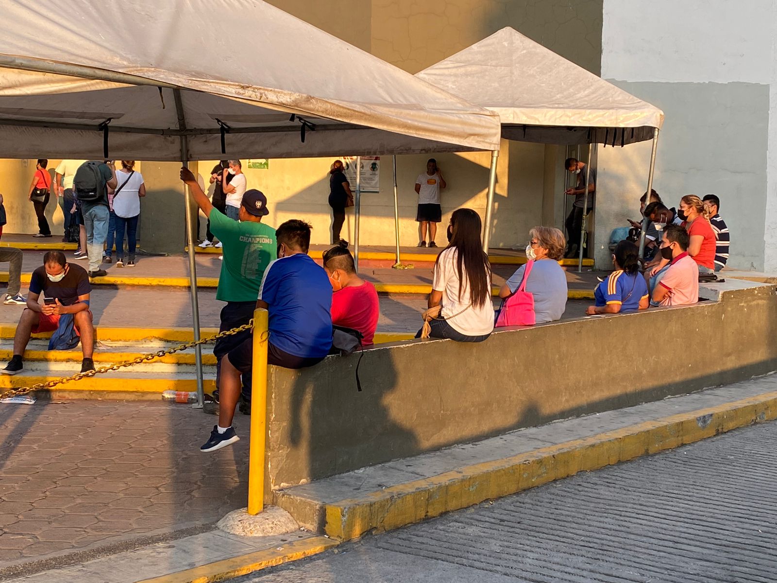 Se forman para pruebas Covid-19 en la Clínica 31 del IMSS en San Nicolás