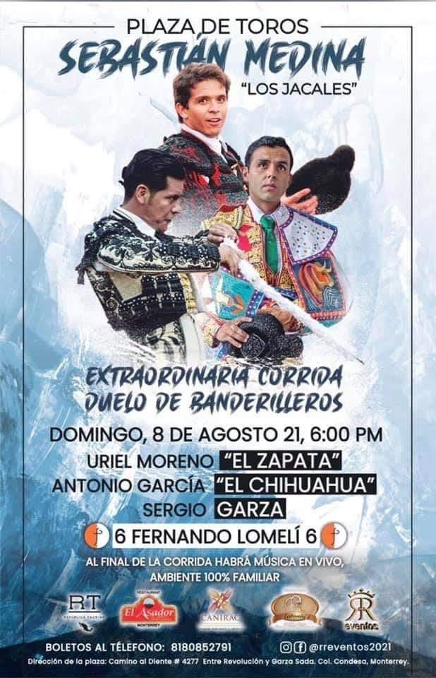 Regresa fiesta brava a la Plaza Los Jacales