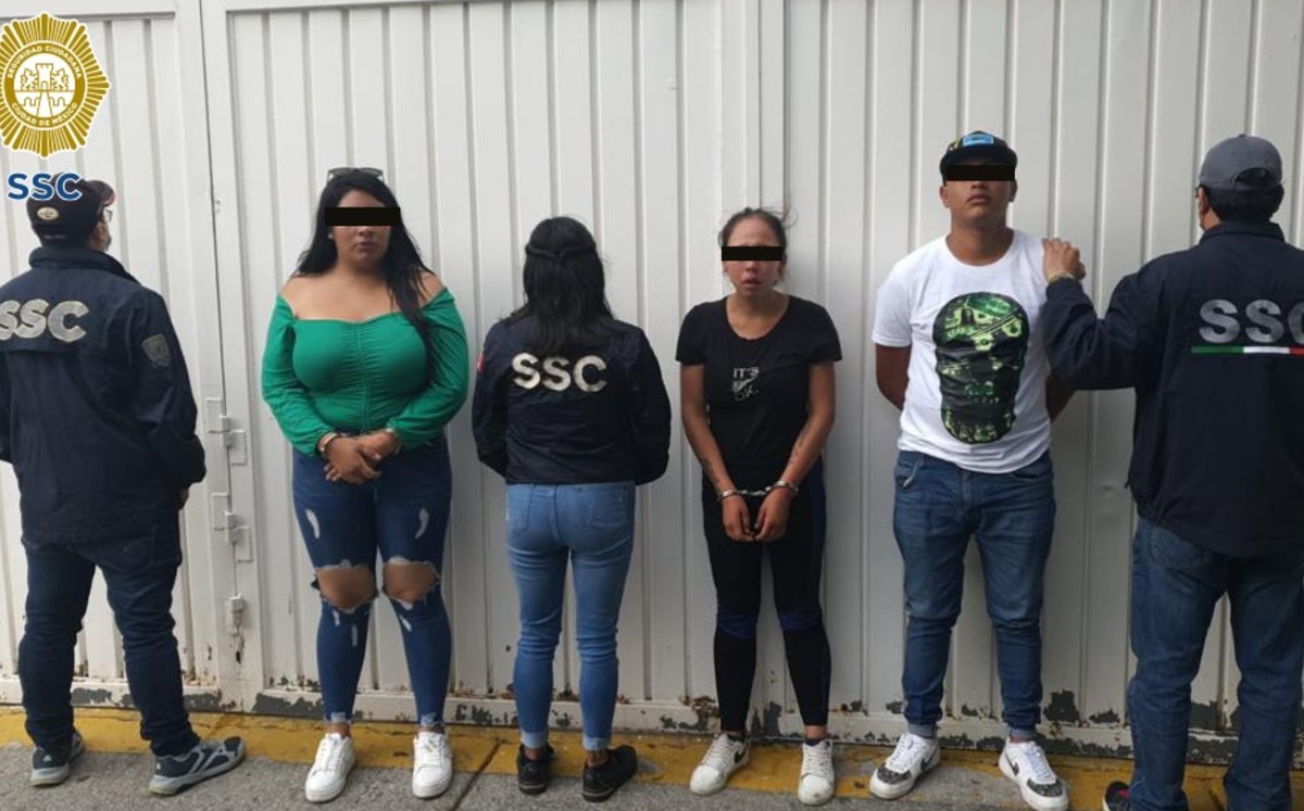 Caen tres presuntos integrantes del grupo delictivo liderado por “La Madame” en Iztapalapa