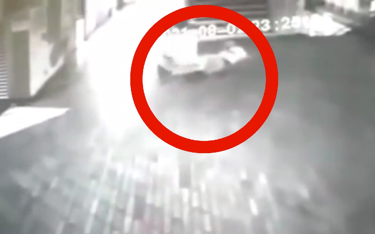Hombre es atacado por fantasma; se hace viral