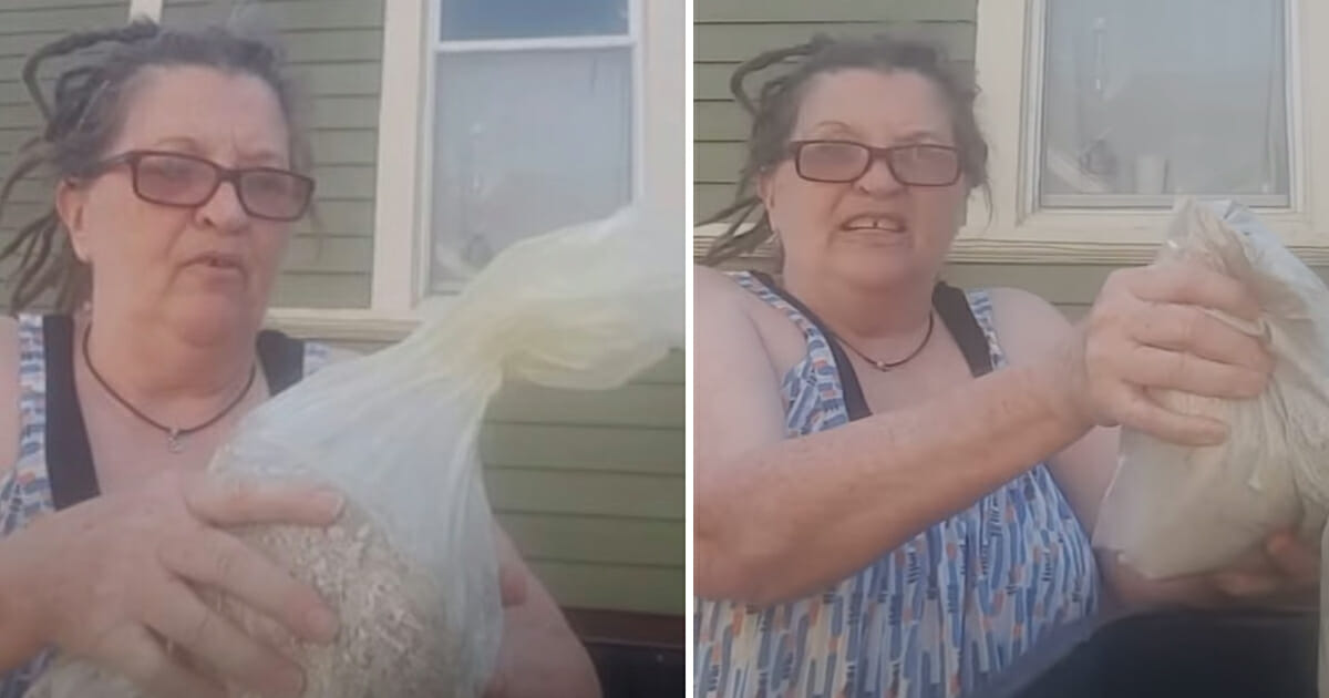 "Por todas las veces que me pateó la cabeza": Mujer tira las cenizas de su marido a la basura