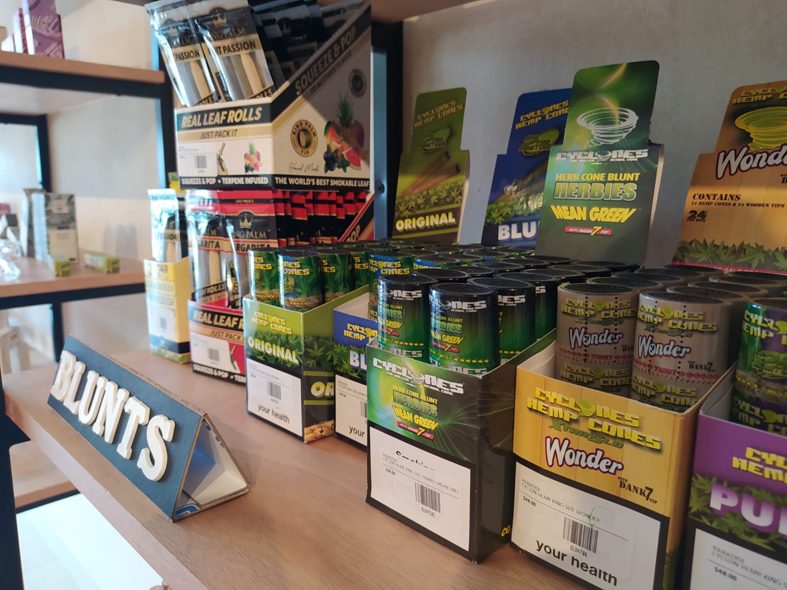 Esto puedes encontrar en la tienda de productos de cannabis de León