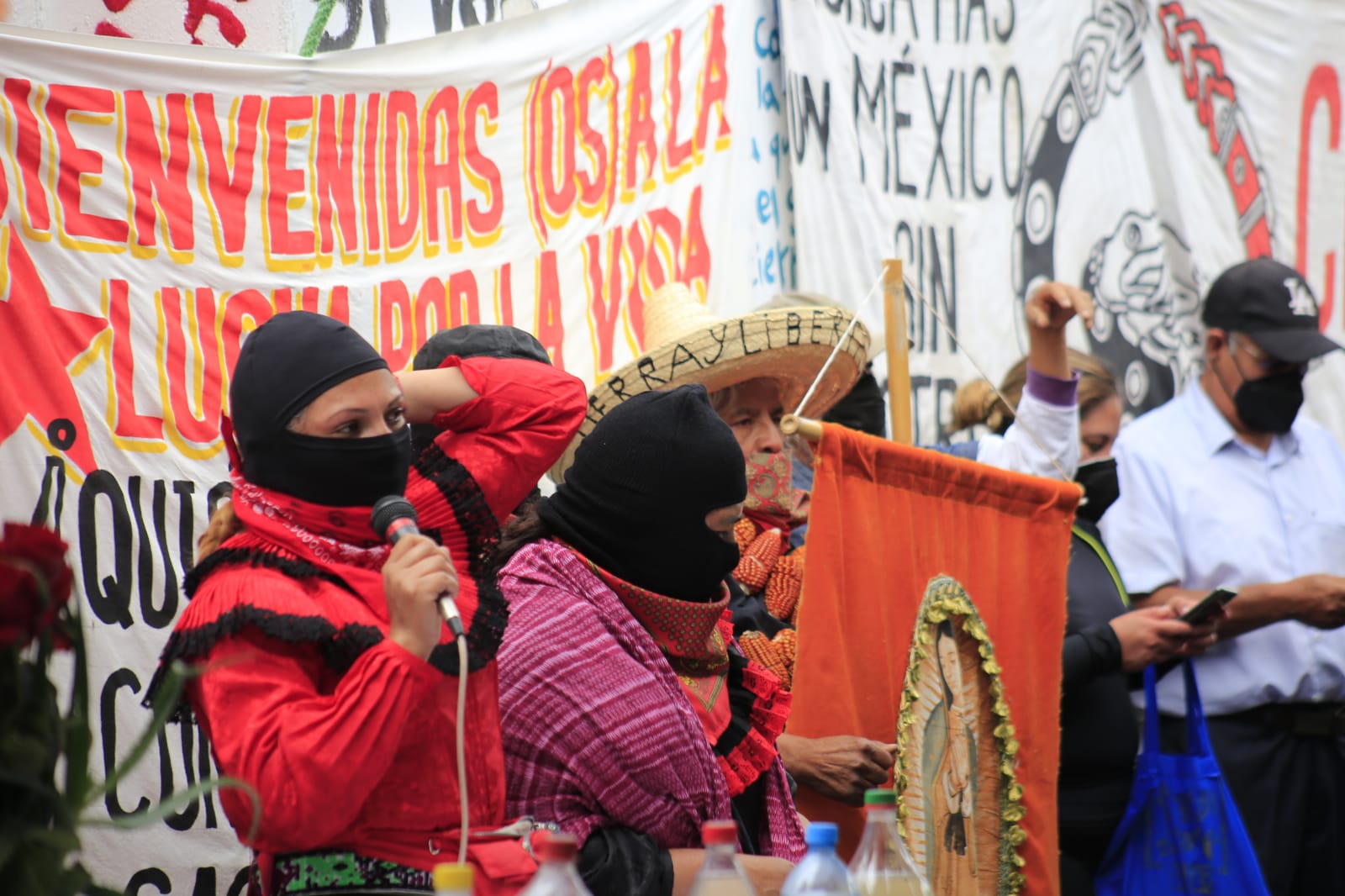 Pueblos Unidos entran a la planta Bonafont; aseguran que defenderán el agua 