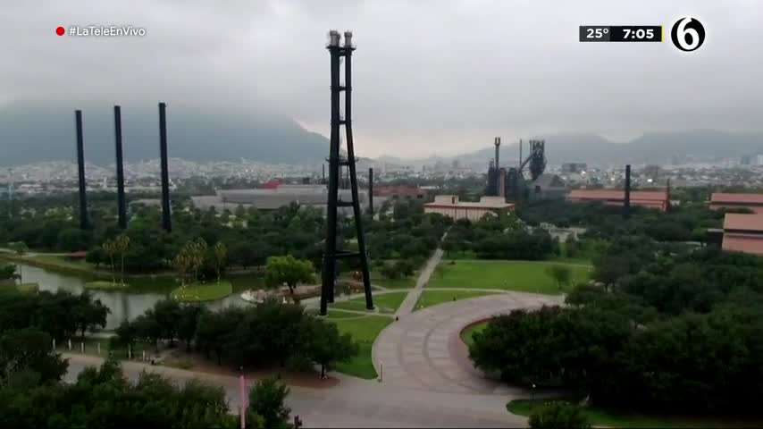 Telediario noticia Cierra Parque Fundidora tras restricciones por alza contagios de Covid-19 