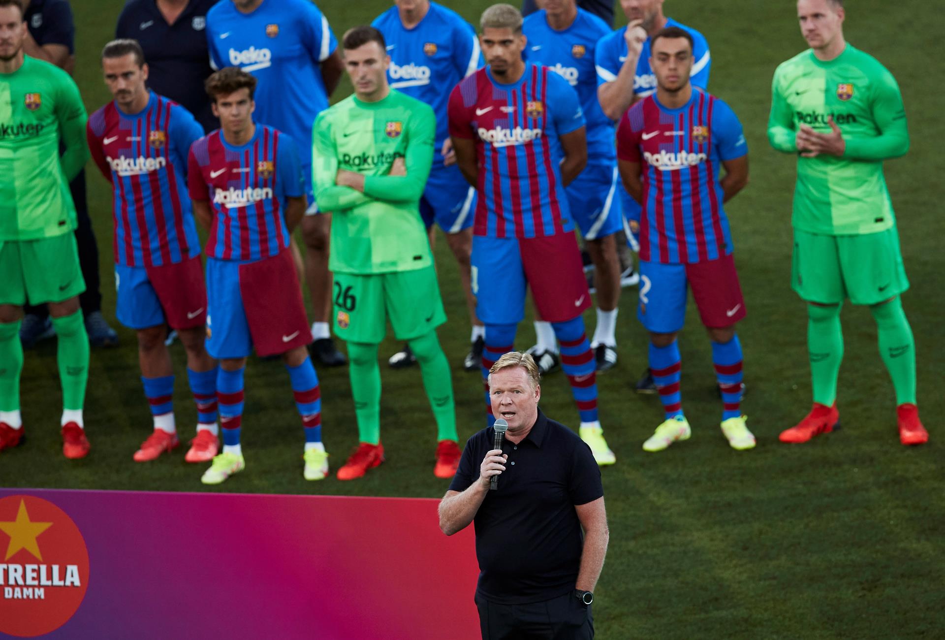 Koeman: "El equipo está casi hecho para la próxima semana"