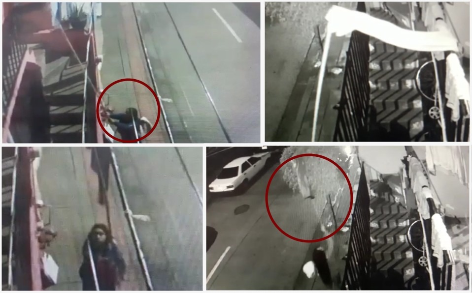 ¡Se llevó los pantalones! Captan a mujer bajando ropa de los vecinos en León I