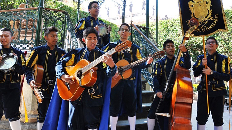 Origen e historia de la Estudiantina en Guanajuato