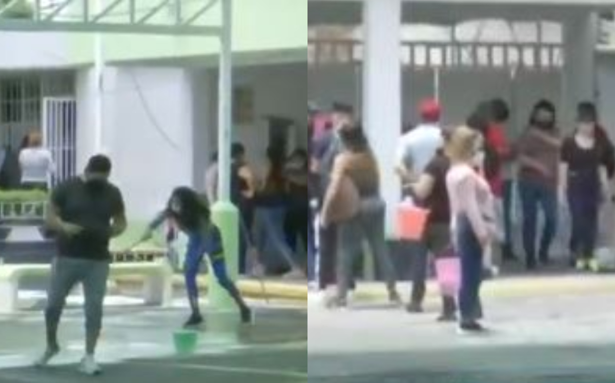 Padres de familia limpian escuela en Ecatepec, pero advierten que no mandarán a sus hijos