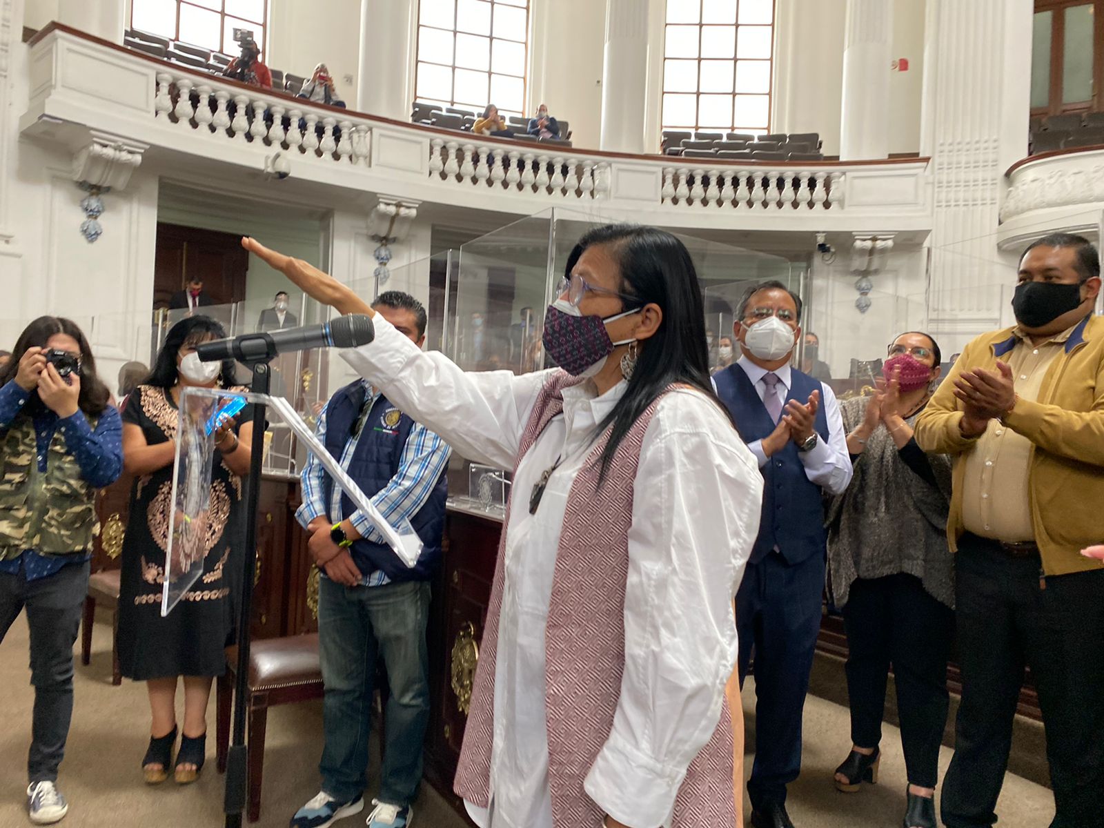 Nashieli Ramírez es reelecta como presidenta de la Comisión de Derechos Humanos de la CdMx