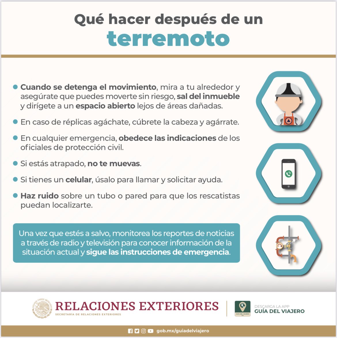 Embajada de México en Haití, brinda número de emergencia para mexicanos en el país caribeño