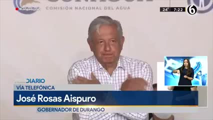 Telediario noticia Gobernador espera llegar a un acuerdo para llevar a cabo Agua Saludable Para La Laguna