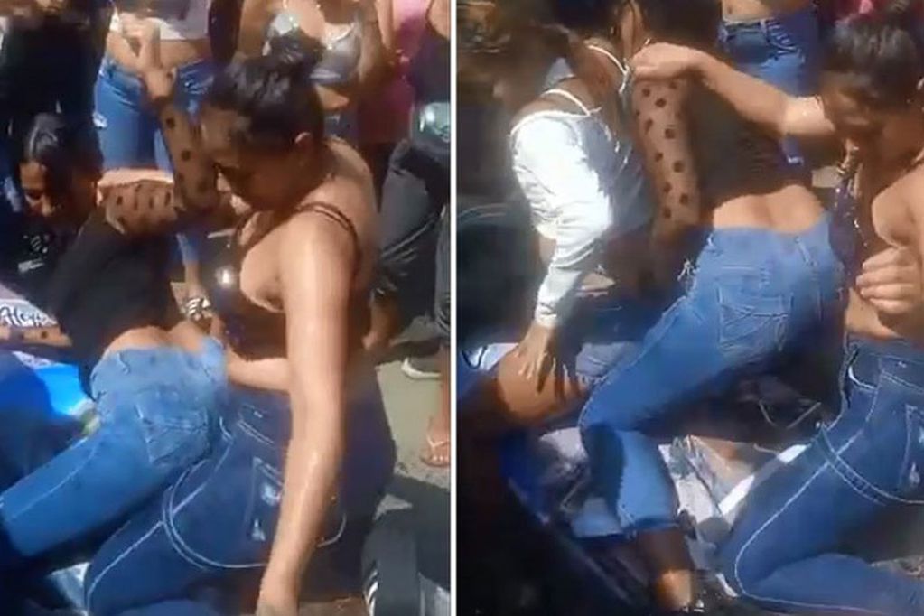 VIDEO: Mujeres bailan 'perreo' arriba de un ataúd