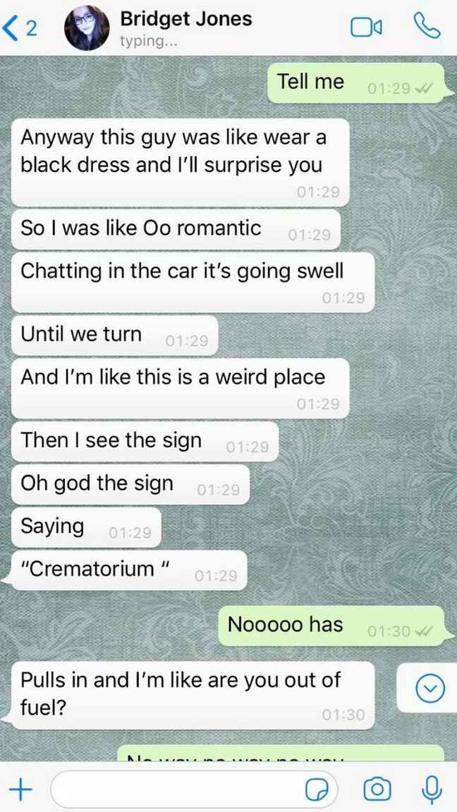 ¡La peor cita de la historia! Mujer sale con hombre que conoció en Tinder; la lleva a un funeral