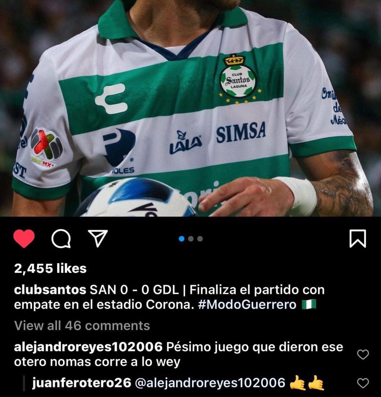 Juan Ferney Otero responde a críticas de aficionado