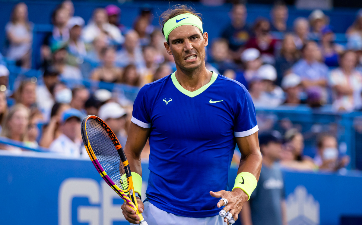 Rafael Nadal termina anticipadamente la temporada 2021 por molestia en el pie
