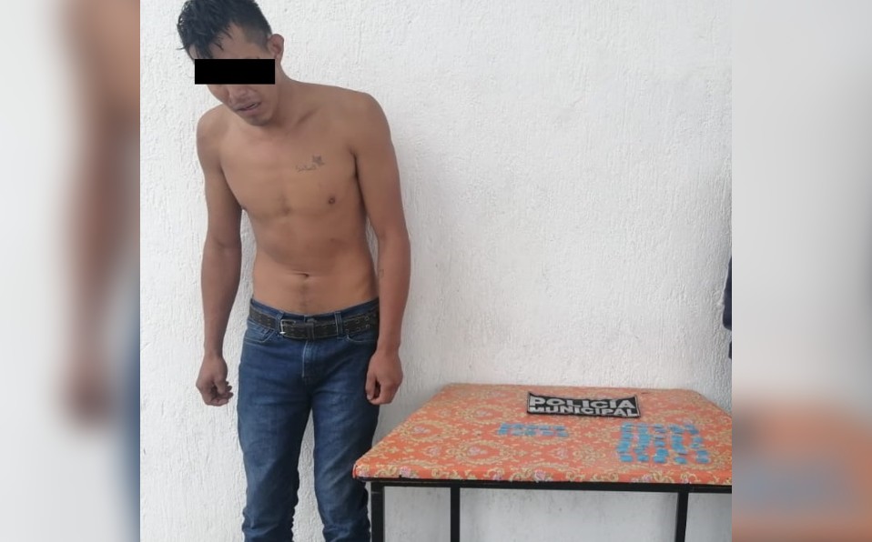 Detienen a dos en posesión de 40 dosis de droga en Celaya