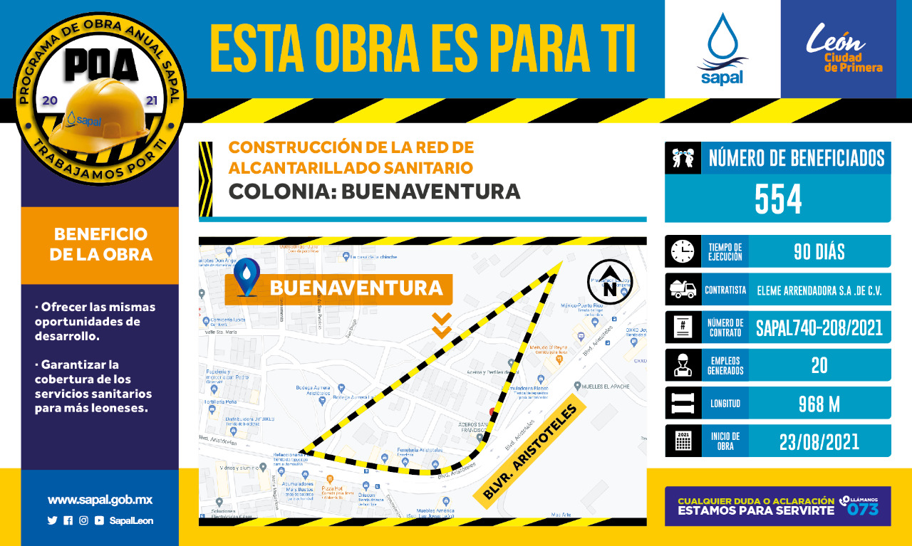 Tendrán tres colonias de León agua potable y alcantarillado