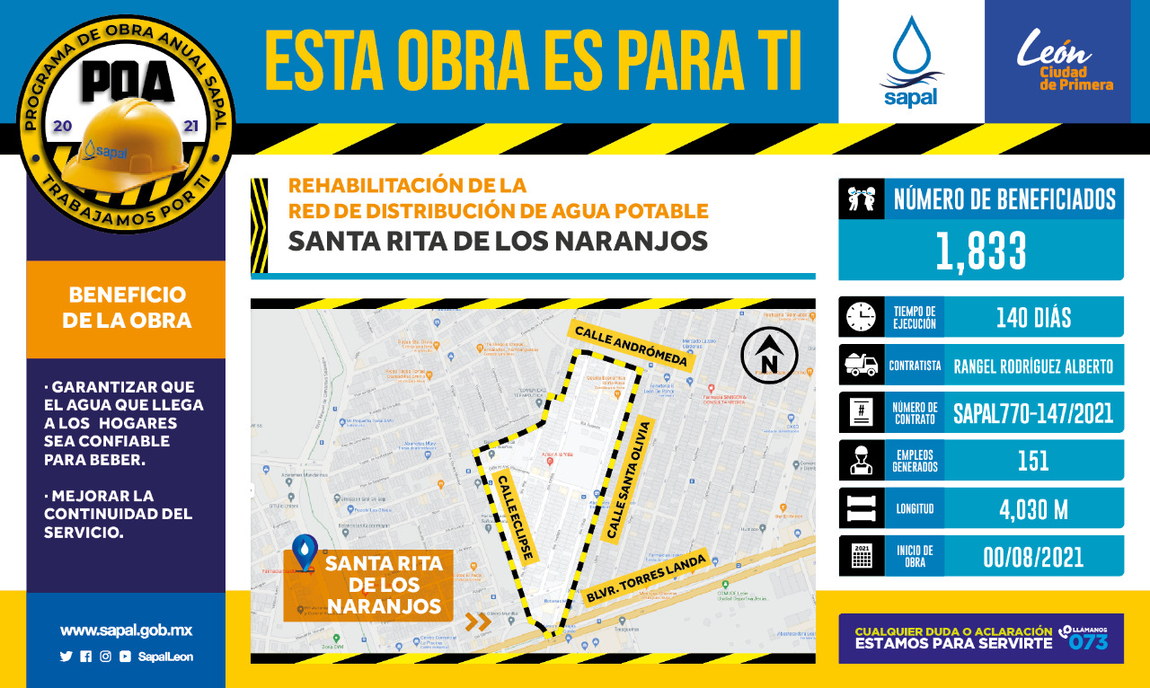 Tendrán tres colonias de León agua potable y alcantarillado