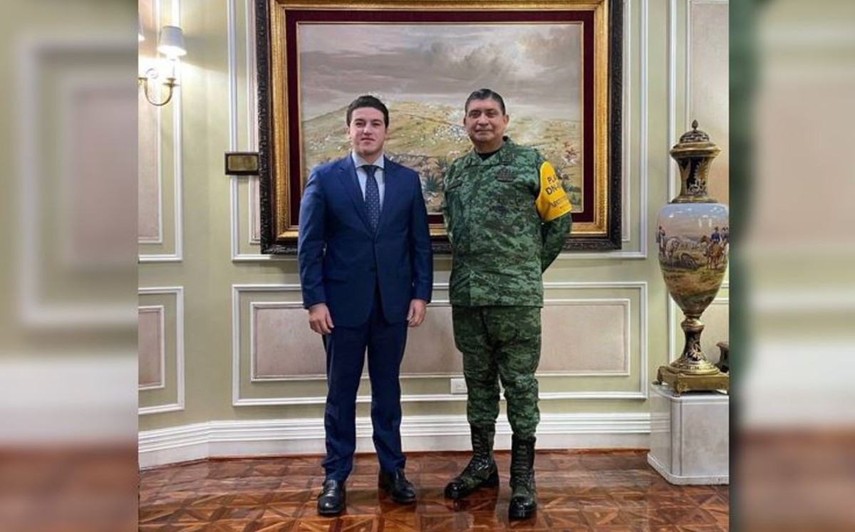 Coordina Samuel García seguridad de Nuevo León con Cresencio Sandoval