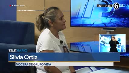 Telediario noticia Silvia Ortiz habla sobre el Día de la Desaparición Forzada