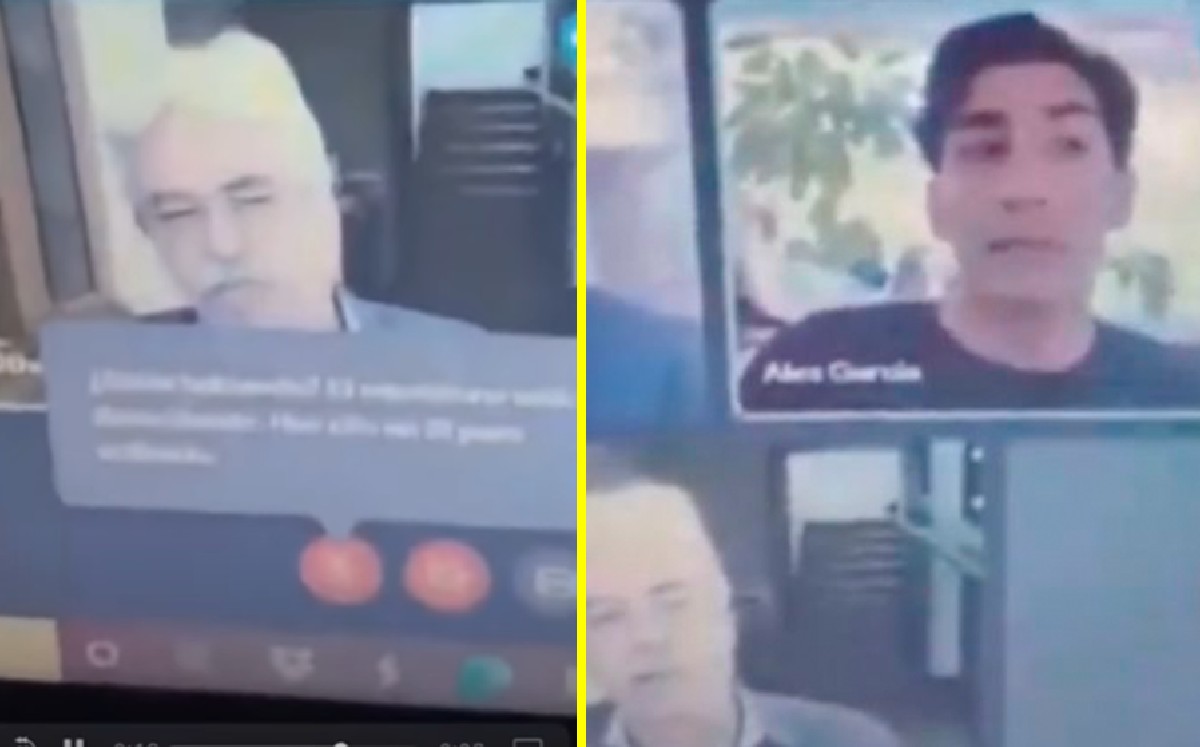 “Me deja en blanco”: Alumno se queja de su profesor en clase virtual