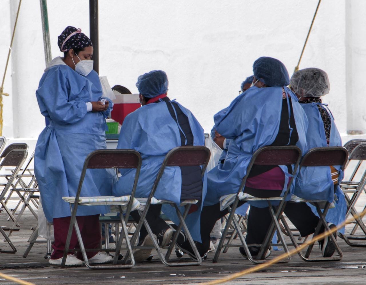 Nos quedamos sin ninguna vacuna: Secretaría de Salud Estatal 
