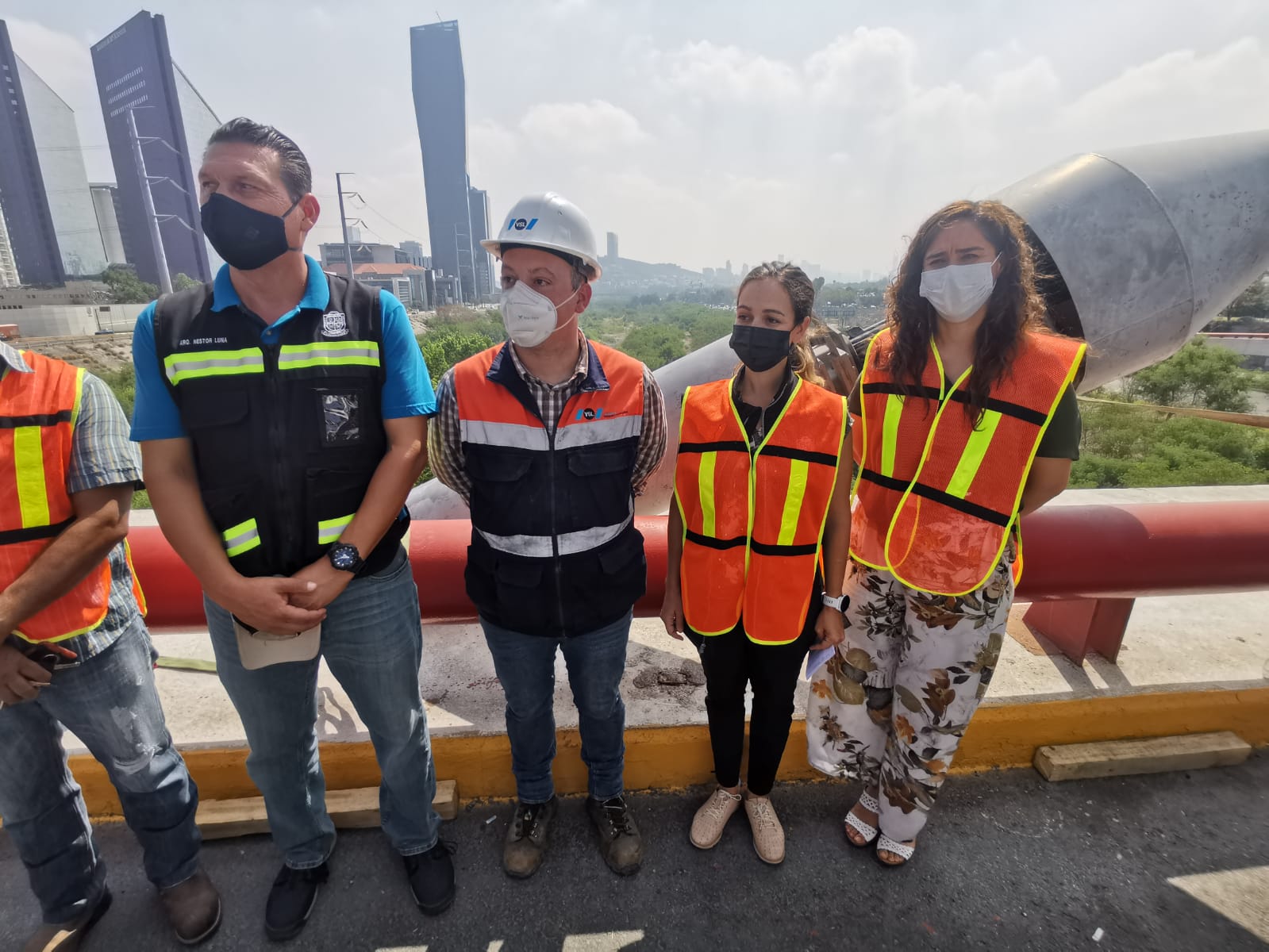 Revisarán estado de Puente Atirantado en San Pedro para determinar mantenimiento