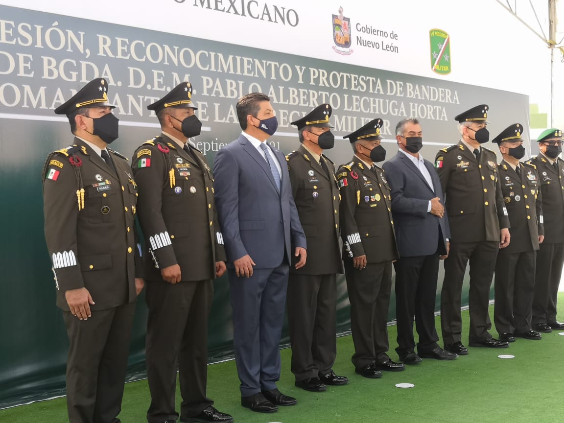 Toma posesión nuevo comandante de la Cuarta Región Militar