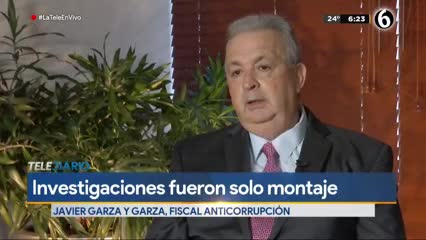 Telediario noticia Investigaciones de operación tornado fueron “montaje político”: Javier Garza y Garza 