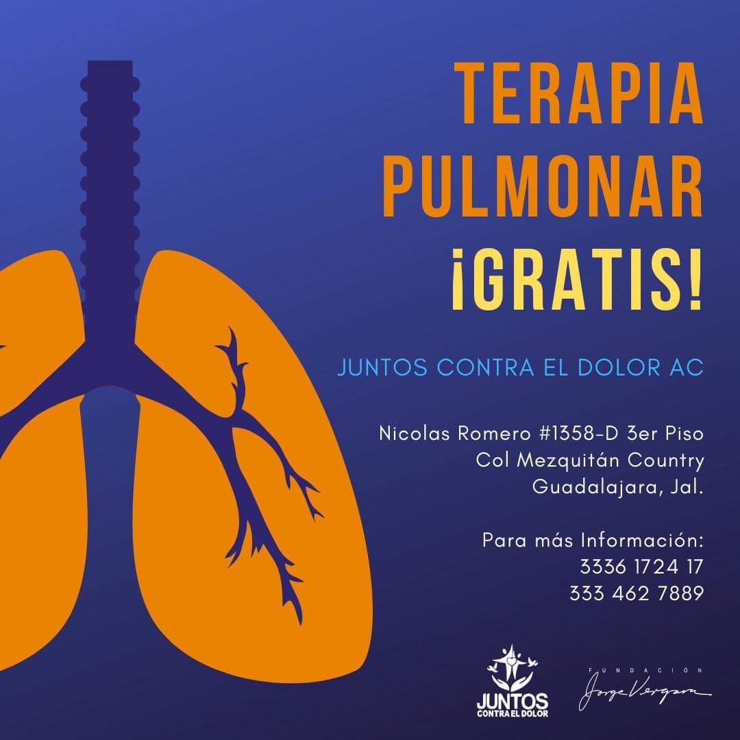 Asociación en Guadalajara promueve terapia pulmonar post covid