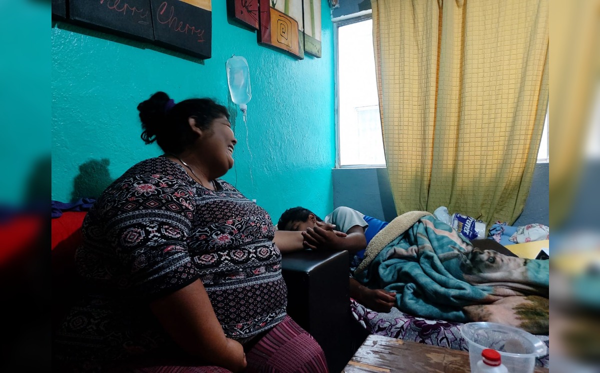 Herminia Ocampo pide ayuda para solventar la enfermedad de su esposo