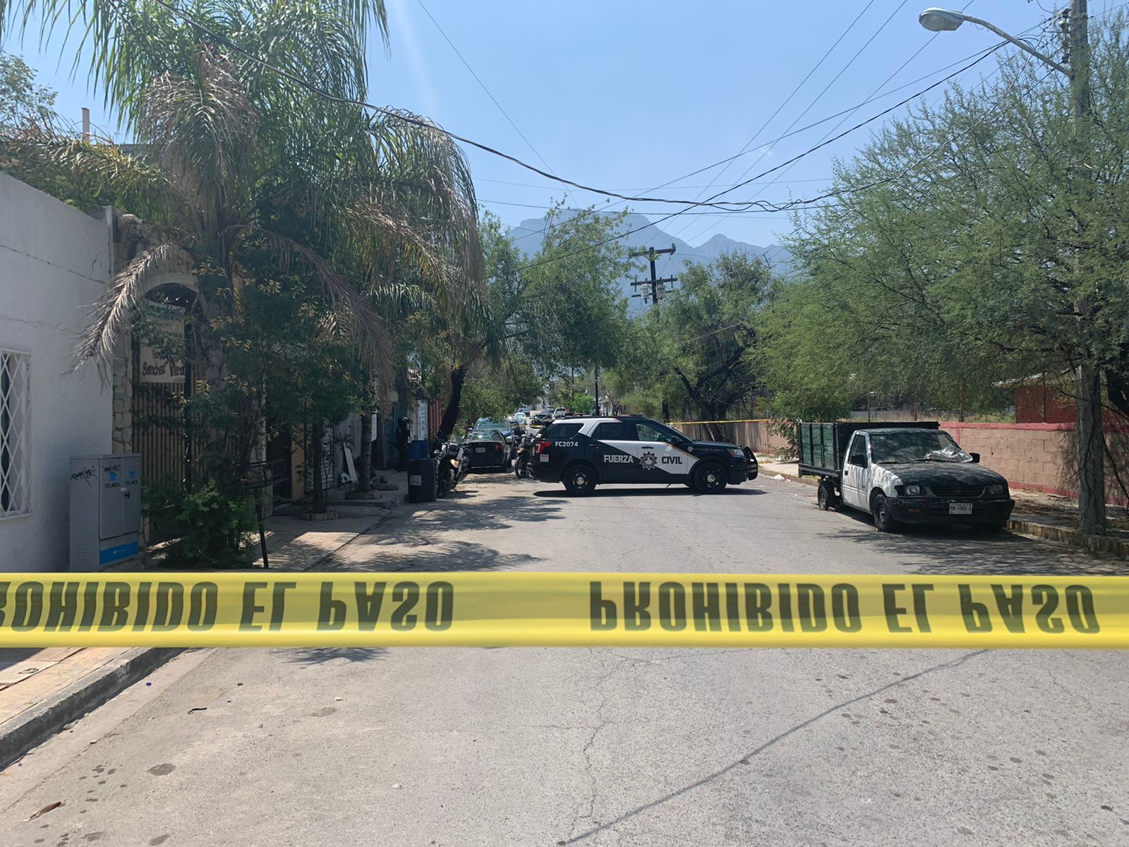 Asesinan a balazos a hombre en la colonia Plutarco Elías Calles en Monterrey
