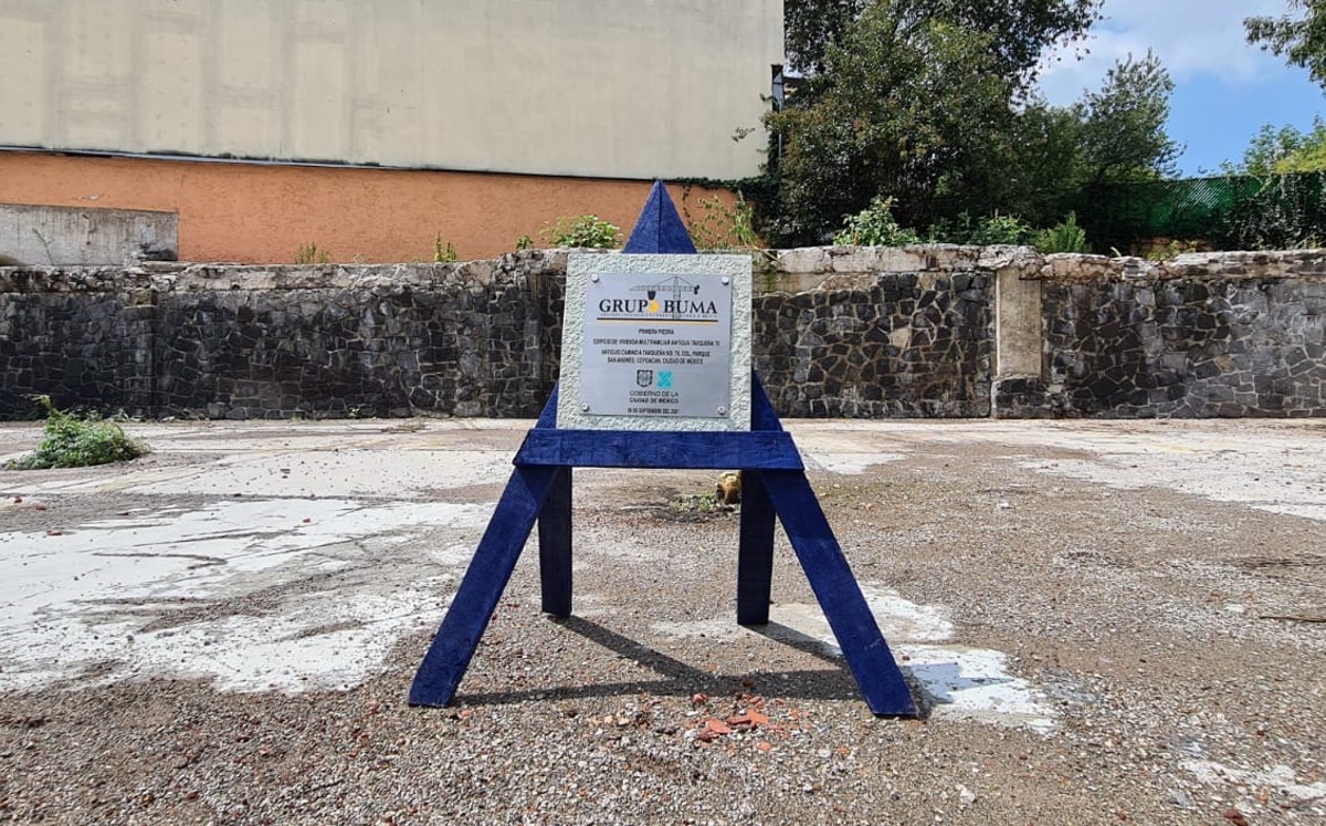 Inician reconstrucción en el Edificio de Antigua Taxqueña 70; dañado por sismo del 19/S