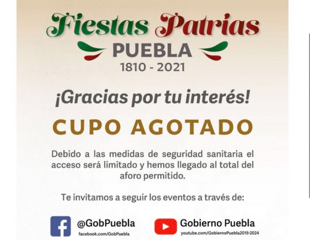 Ya no hay accesos para la 'Noche del Grito' en Casa Aguayo