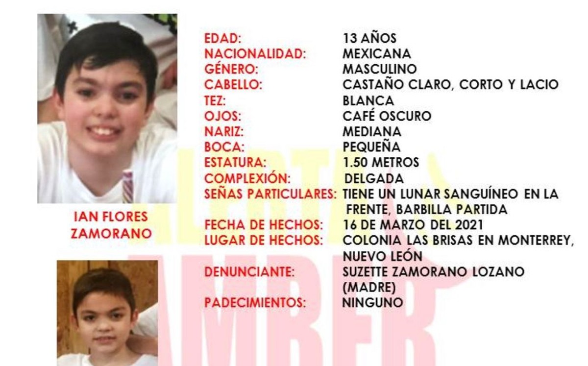Activan Alerta Amber por sustracción de dos hermanos en la colonia Las Brisas, Monterrey