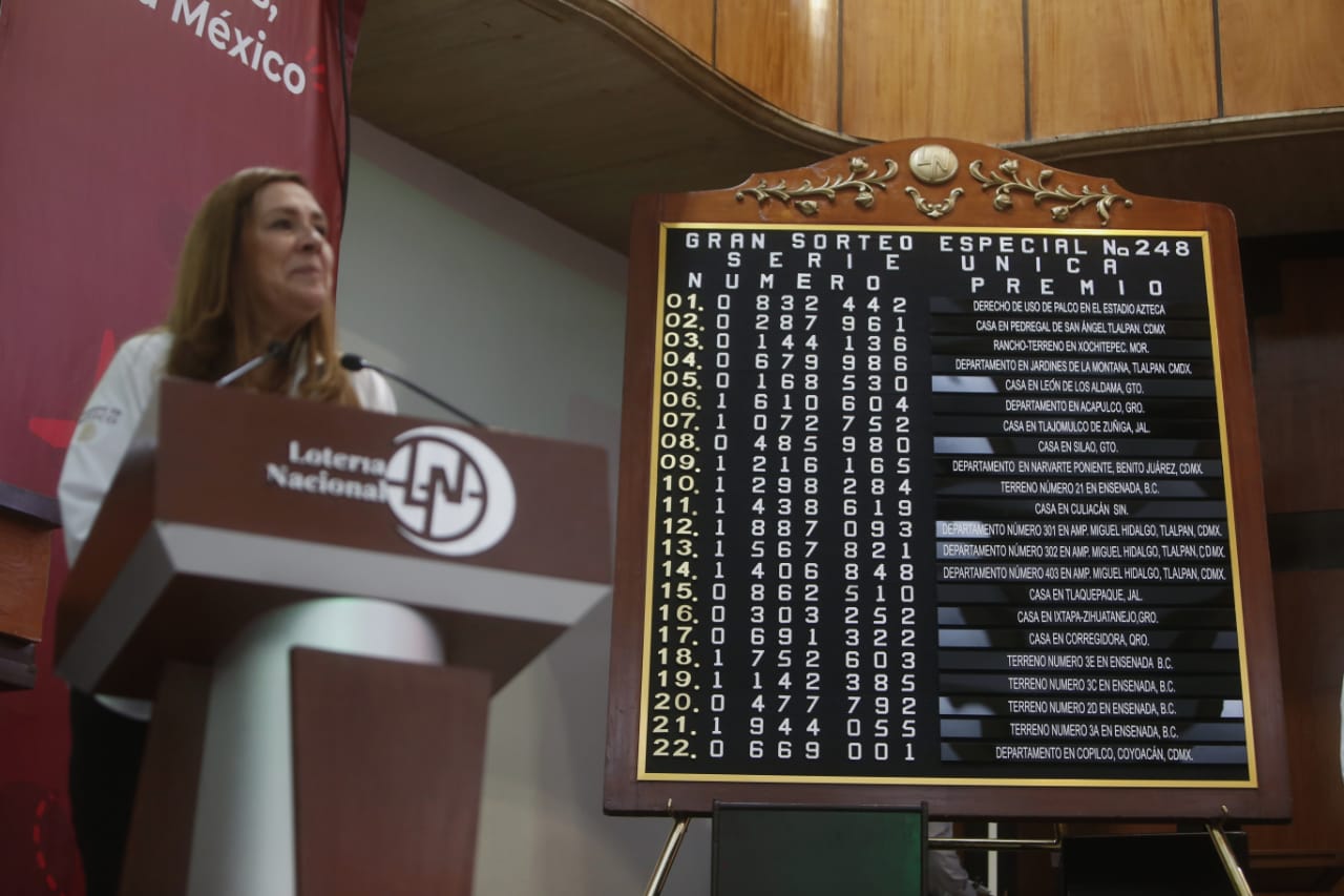 ¡Para la carnita asada! Ganan en Nuevo León palco del Estadio Azteca rifado por la Lotería Nacional