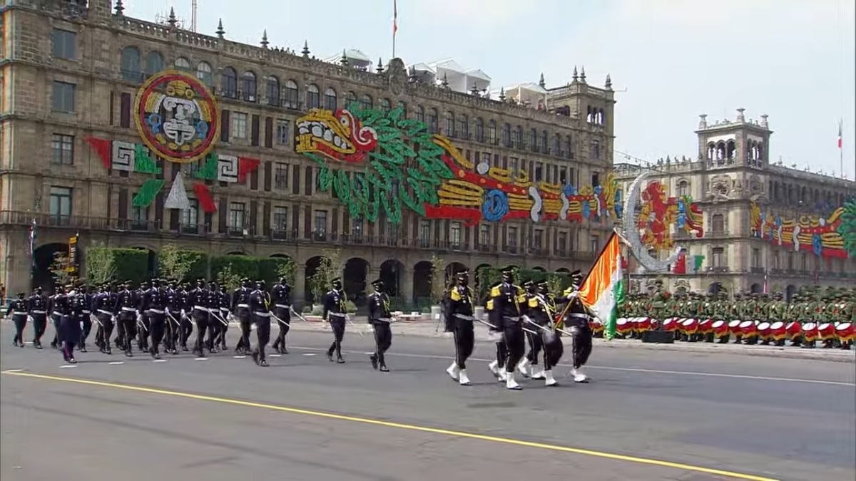 FOTOS: Así marcharon estos países en el desfile por la Independencia de México 
